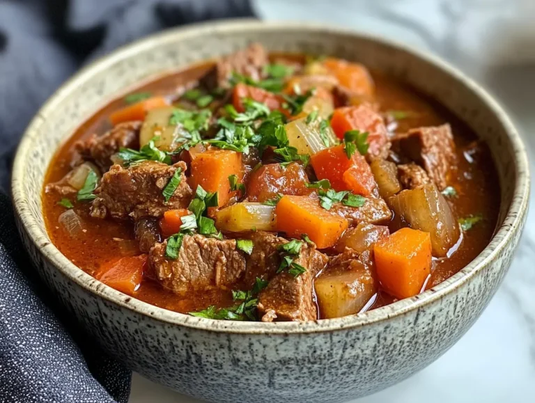 Tasty Beef Stew Using Chicken Broth: Easy Recipe