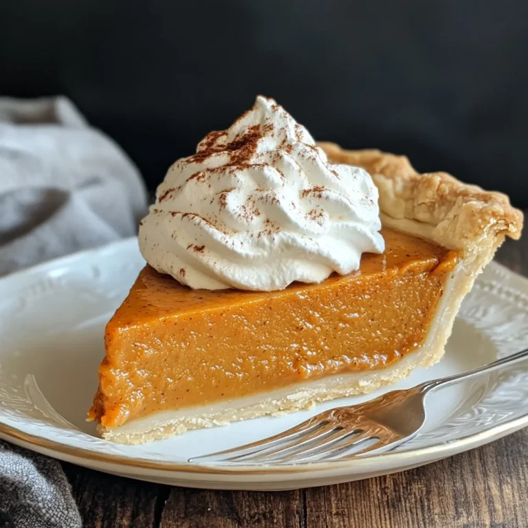 Homemade Fresh Pumpkin Pie: A Delicious Fall Treat