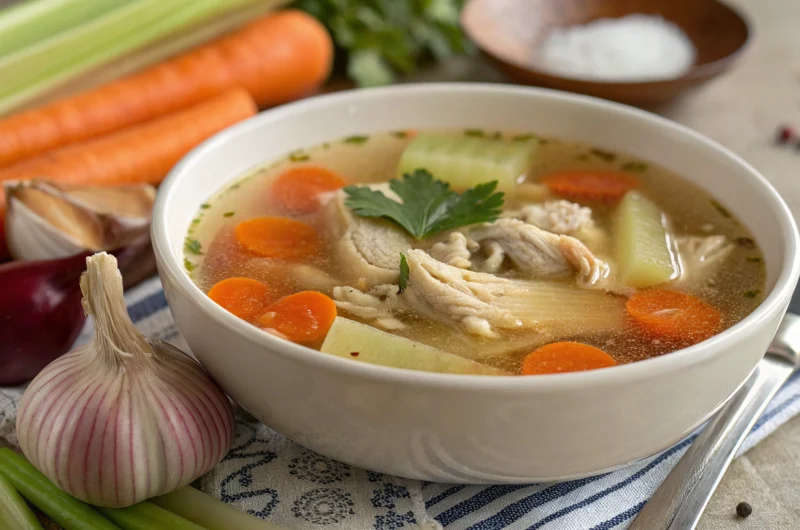 Chicken bone broth soup recipe: 7 ways to elevate dinner