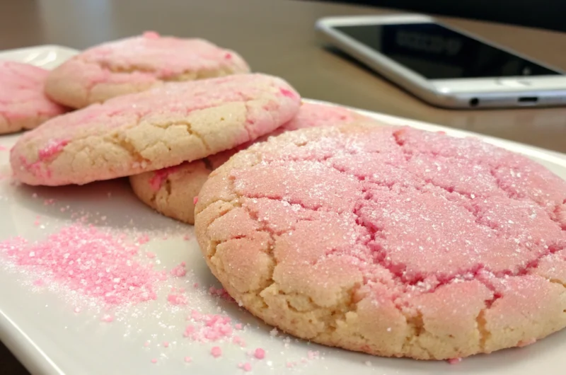 crumbl cookie pink sugar cookie recipe: 5 steps to soft sweetness