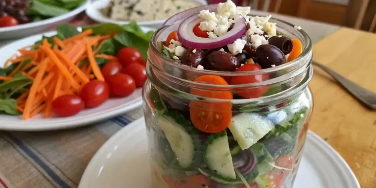 mason jar salads recipes: 5 ways to enjoy fresh lunches daily