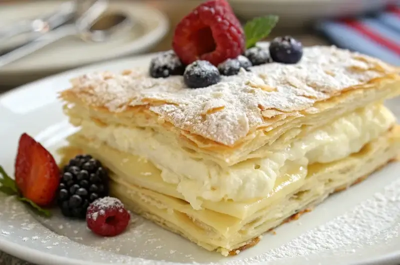 napoleon dessert recipe puff pastry: how to impress your guests