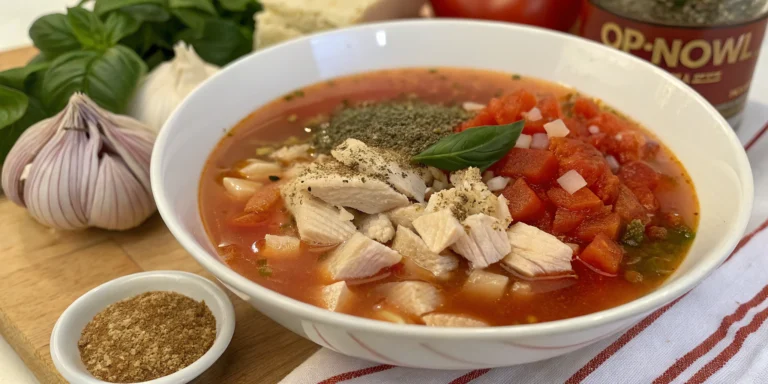 recipe chicken tomato soup: How 5 Steps to a Delicious Dinner