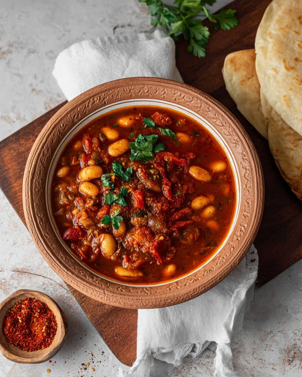 Authentic Moroccan Stewed White Beans (Loubia) Recipe