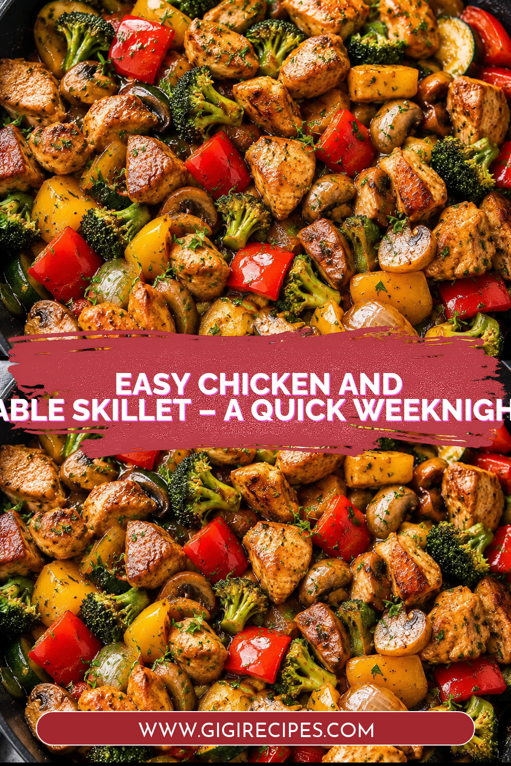 Easy Chicken and Vegetable Skillet – A Quick Weeknight Meal